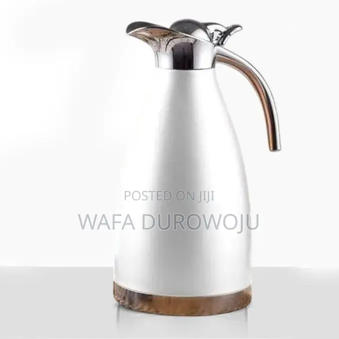 Sundabest High Quality 2L Vacuum Flask, White (1482)