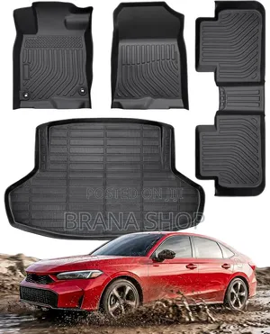Honda Civic Premium Floor Mats – Sleek Sedan Protection