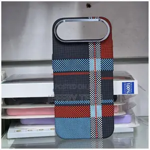 Retro Plaid Tribal Carbon Fiber Phone Case for iPhone Air (iPhone 17 A