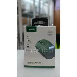 Ugreen MU.4G Wireless Mouse- Long Battery GREEN)