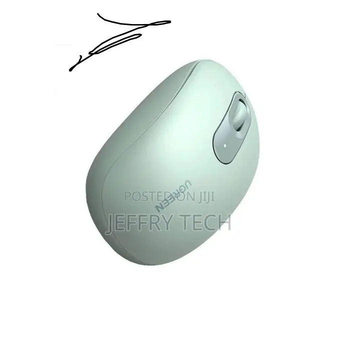 Ugreen MU.4G Wireless Mouse- Long Battery GREEN)