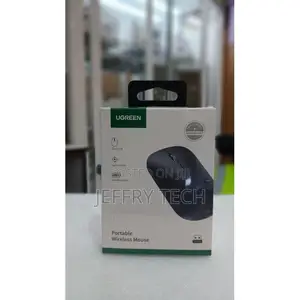Wireless Mouse-Ultra-Slim Design, Adjustable DPI, Long Battery BLACK)