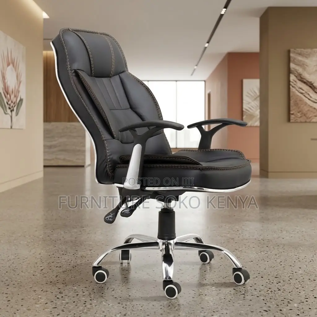 Office Chairs; Leather Reclining Office Working Chair