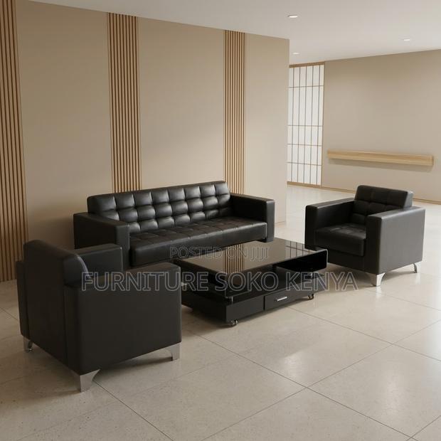 Office Sofa; Five Seaters Executive Staff Sofa Set - thumbnail 3