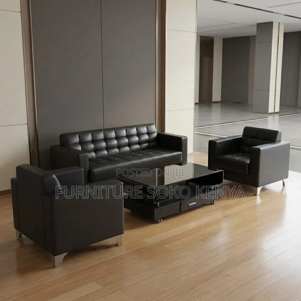 Office Sofa; Five Seaters Executive Staff Sofa Set