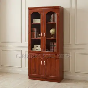 Office Cabinet; Two Doors Mahogany Executive Cabinet