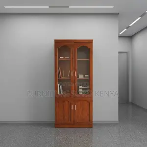 Office Cabinet; Two Doors Mahogany Executive Cabinet