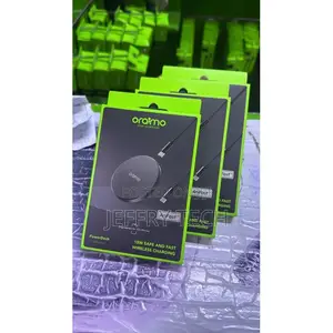 Oraimo PowerDock OWH-1151 15W Wireless Charging Pad-Slim, Portable, St