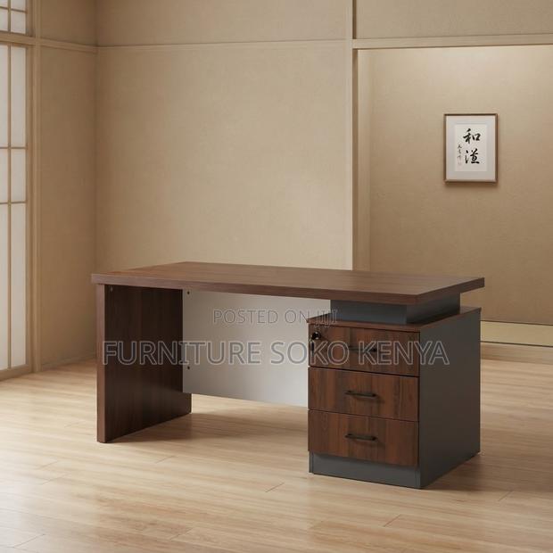 Office Desk; Home Office 1400mm Computer Study Desk - thumbnail 2