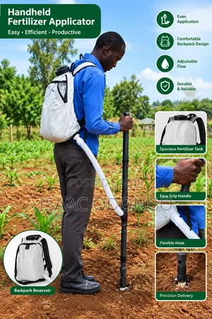 Granular Fertilizer Applicator - Save Your Back.