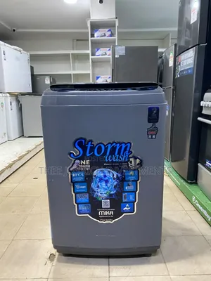 Gray Mika 10kg Fully Automatic Top Load Washing Machine