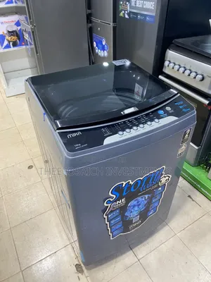Gray Mika 10kg Fully Automatic Top Load Washing Machine