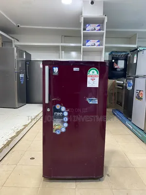 Mika 180 Litres Single Door Refrigerator Red