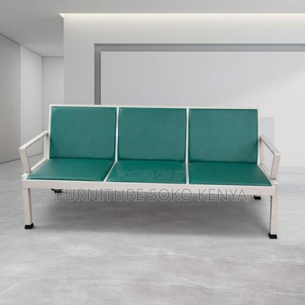 Office Bench; Three Seaters Padded Upholstered Bench - thumbnail 5