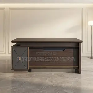 Office Desk; L-Shaped 1600mm Executive Desk With Drawer