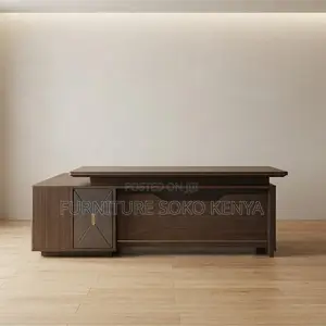 Office Desk; L-Shaped 1600mm Executive Desk With Drawer
