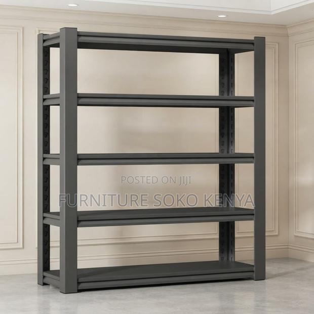 Storage Unit; Stainless Heavy Duty Adjustable Storage Rack - thumbnail 4