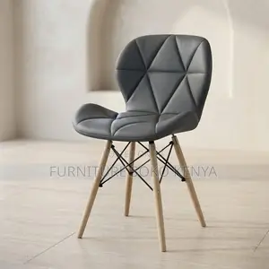 Home Chairs; Eames Padded Mid Back Dining Chair