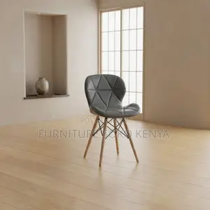 Home Chairs; Eames Padded Mid Back Dining Chair