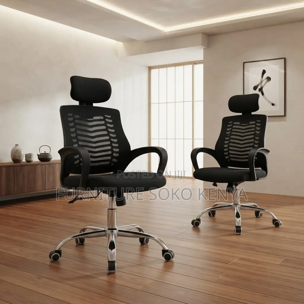 Office Chairs; High Backrest Office Chair With Headrest