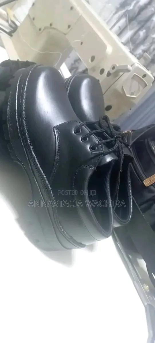 Pure Leather School Shoes - thumbnail 3