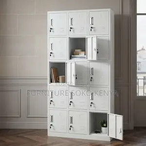 Office Cabinet; Stainless Steel 15 Drawers Cabinet