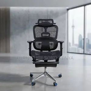 Office Chairs; High Orthopedic Home Office Chair With Footrest