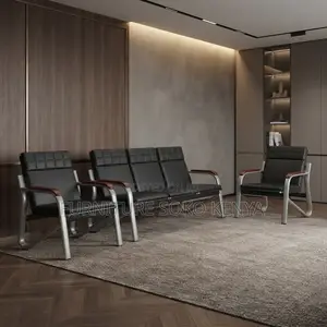 Office Sofa; Leather Executive Five Seaters Urban Offices Sofa Set