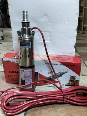 Agri-Farming SOLAR PUMP 250W Deep Well 50M Head 24 v With Cable 60 Ft