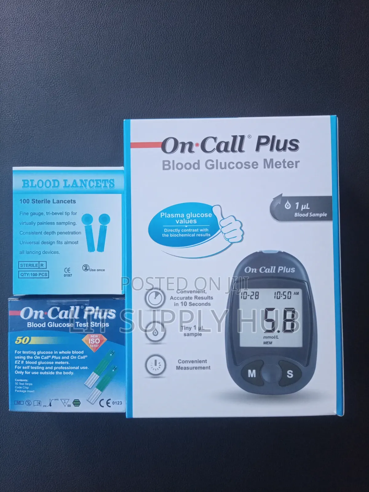 Home Blood Sugar Machine Complete