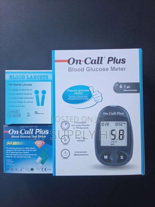 Home Blood Sugar Machine Complete
