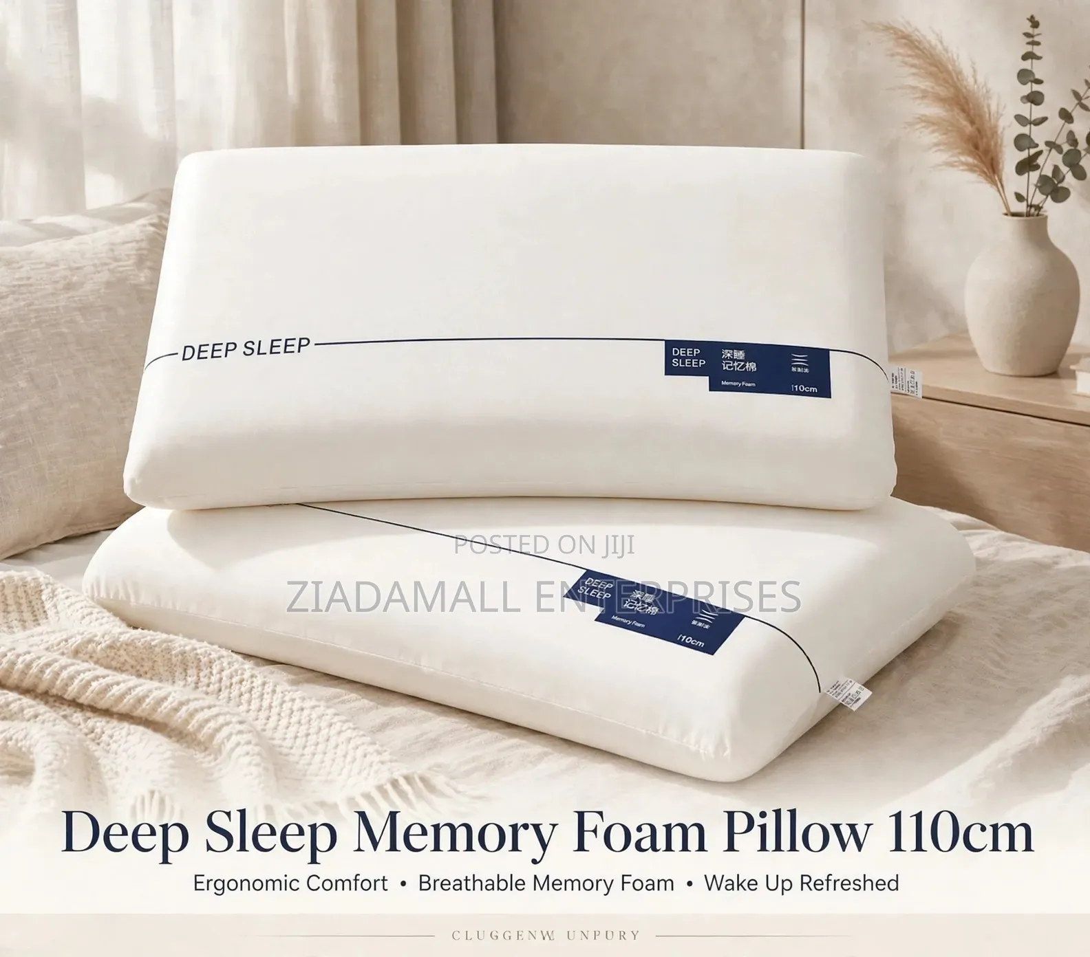 Deep Sleep Memory Pillow - Orthopedic Foam Pillow