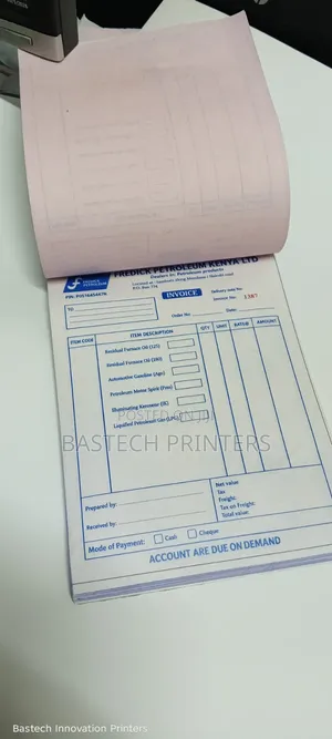 A5 Receipt Book Printing - Fast and Reliable