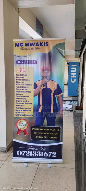 Quality Narrow Base Roll Up Banner Printing