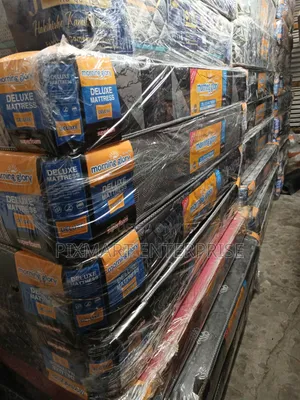 Morning Glory Quilted Mattress 4 1⁄2x6 Feet, 8 Inches Thick