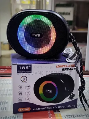 Tk 801 RGB Speaker - RGB Display - Great Sound - Portable