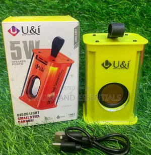 U &I Small Steel Cannon Series Uibs-5337Bluetooth Speaker