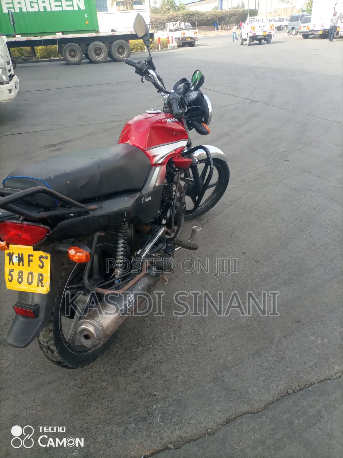 Hero Dawn 150 2022 Red