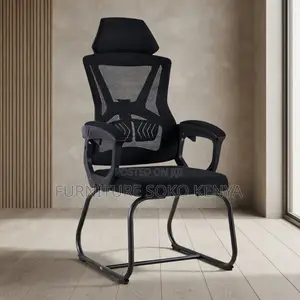 Office Chairs; High Backrest Office Seat With Fixed Armrest