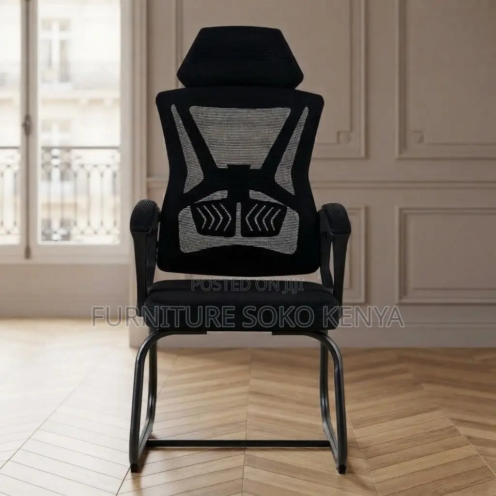 Office Chairs; High Backrest Office Seat With Fixed Armrest