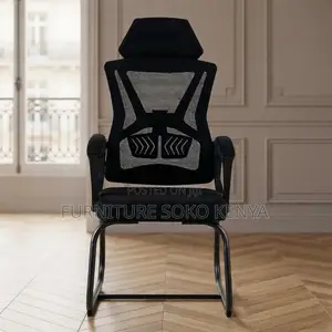 Office Chairs; High Backrest Office Seat With Fixed Armrest