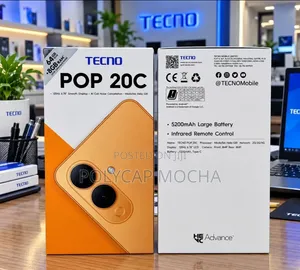 New Tecno Pop 20 64 GB Black