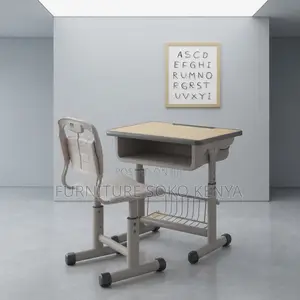 Home Desk; Reclining Kids Desk Chair Set With Book Drawer