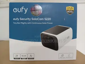 Eufy Security S220 SoloCam Solar Security Camera - Black