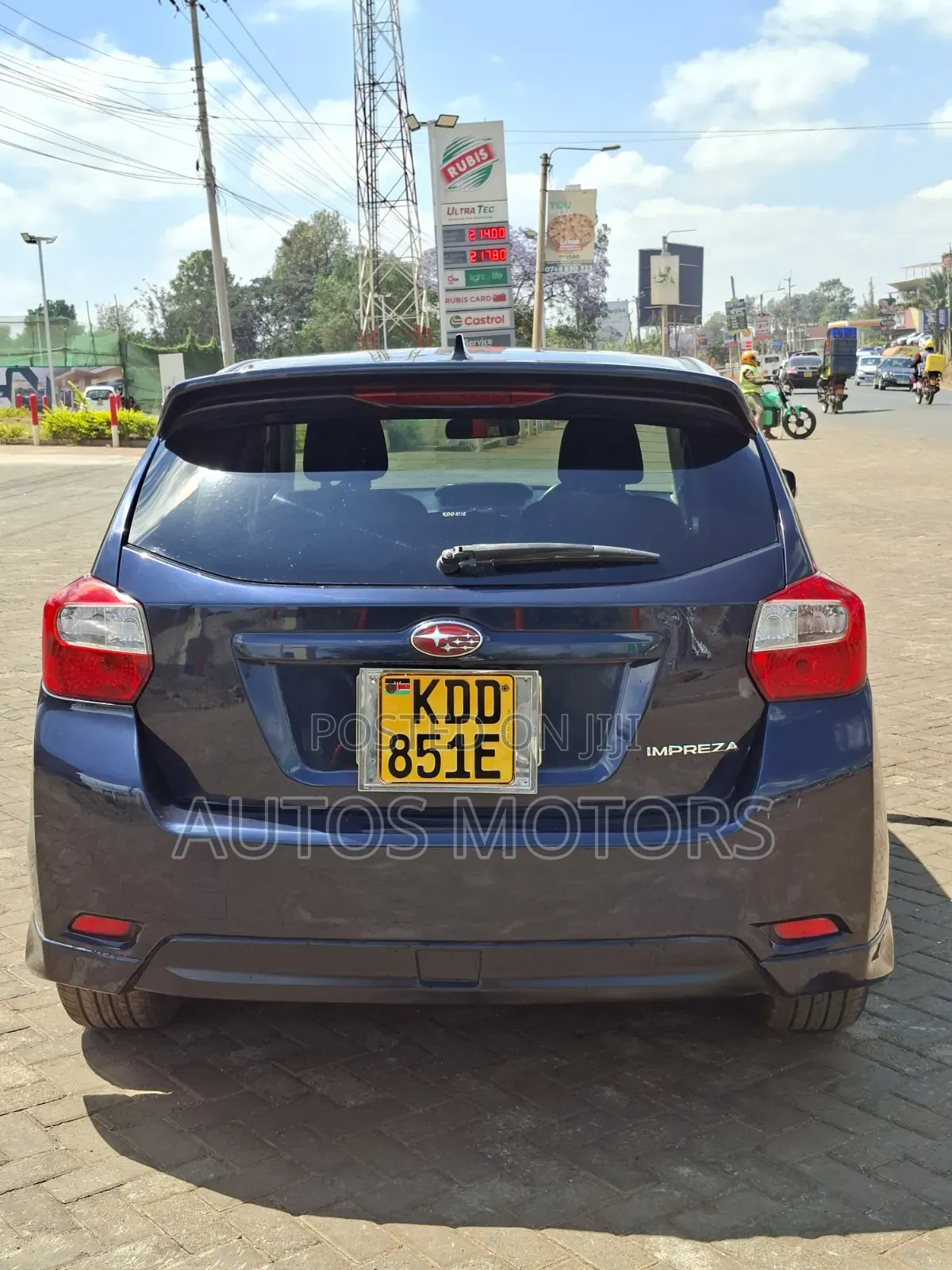 Subaru Impreza 2014 Blue