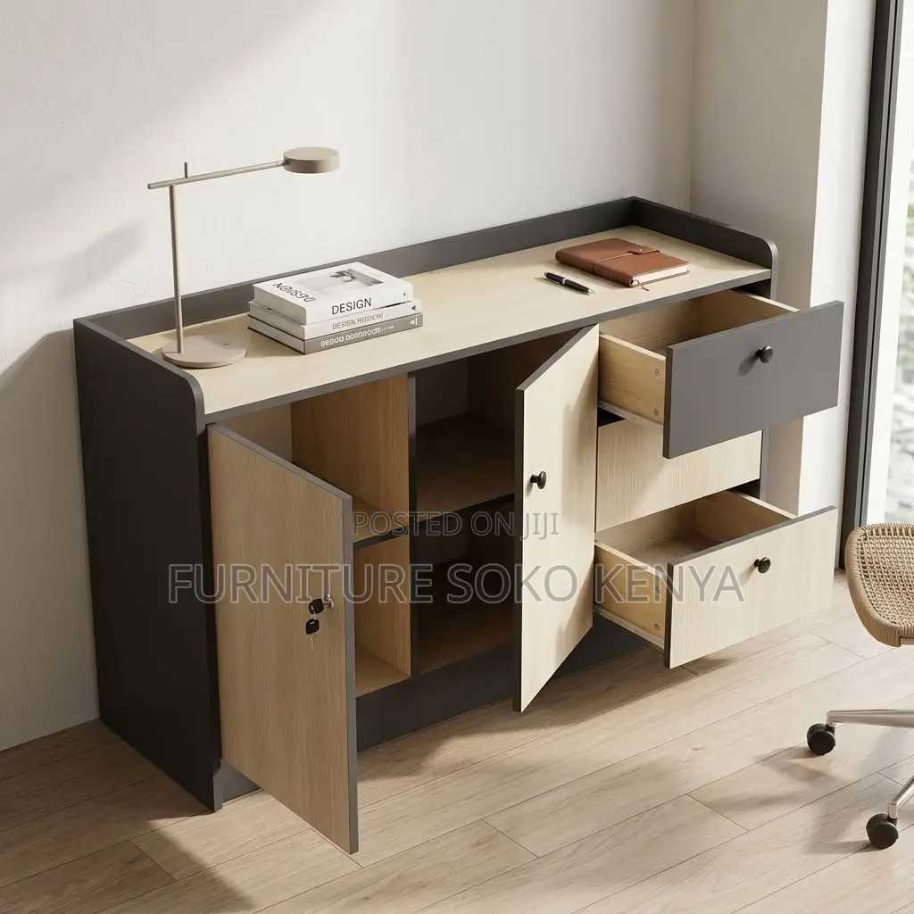 Office Cabinet; Executive Office Storage Credenza Cabinet