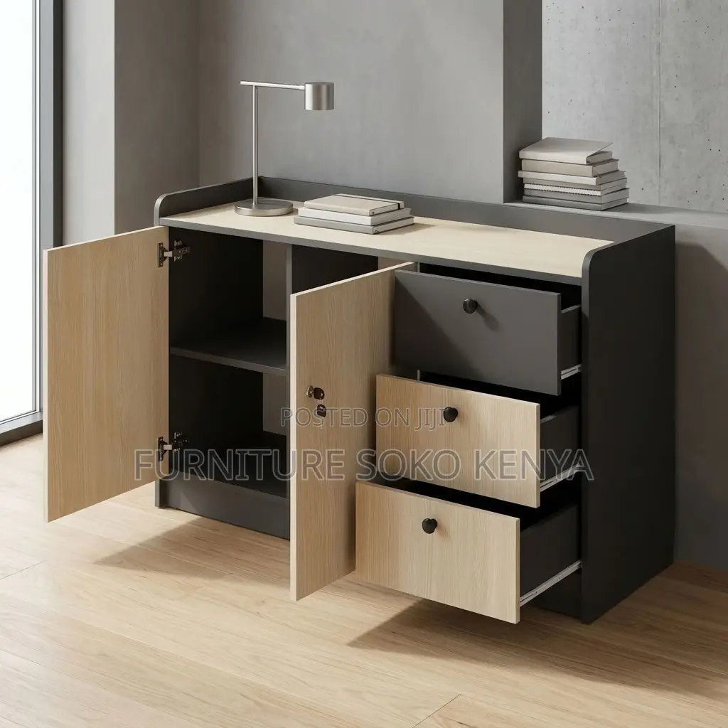 Office Cabinet; Executive Office Storage Credenza Cabinet