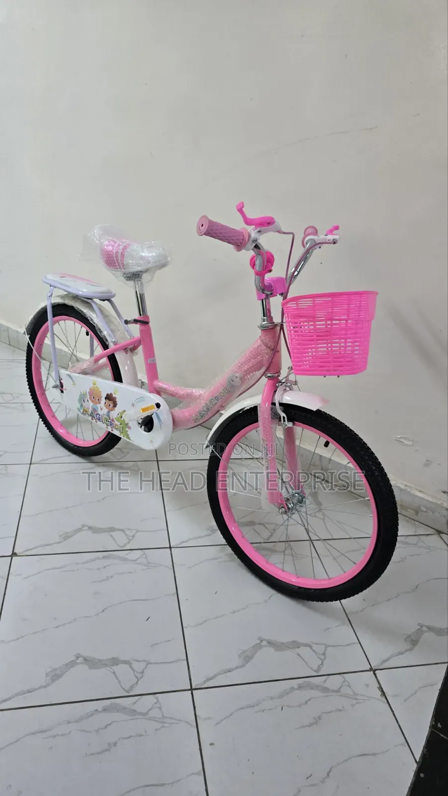 Pink Size 20 Bike Girlish Design