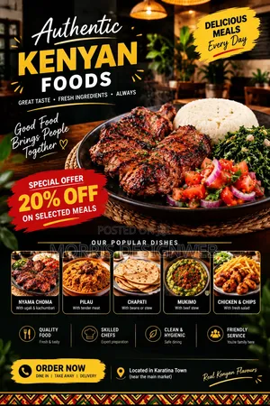 Professional Business Poster & Flyer Design in Kenya