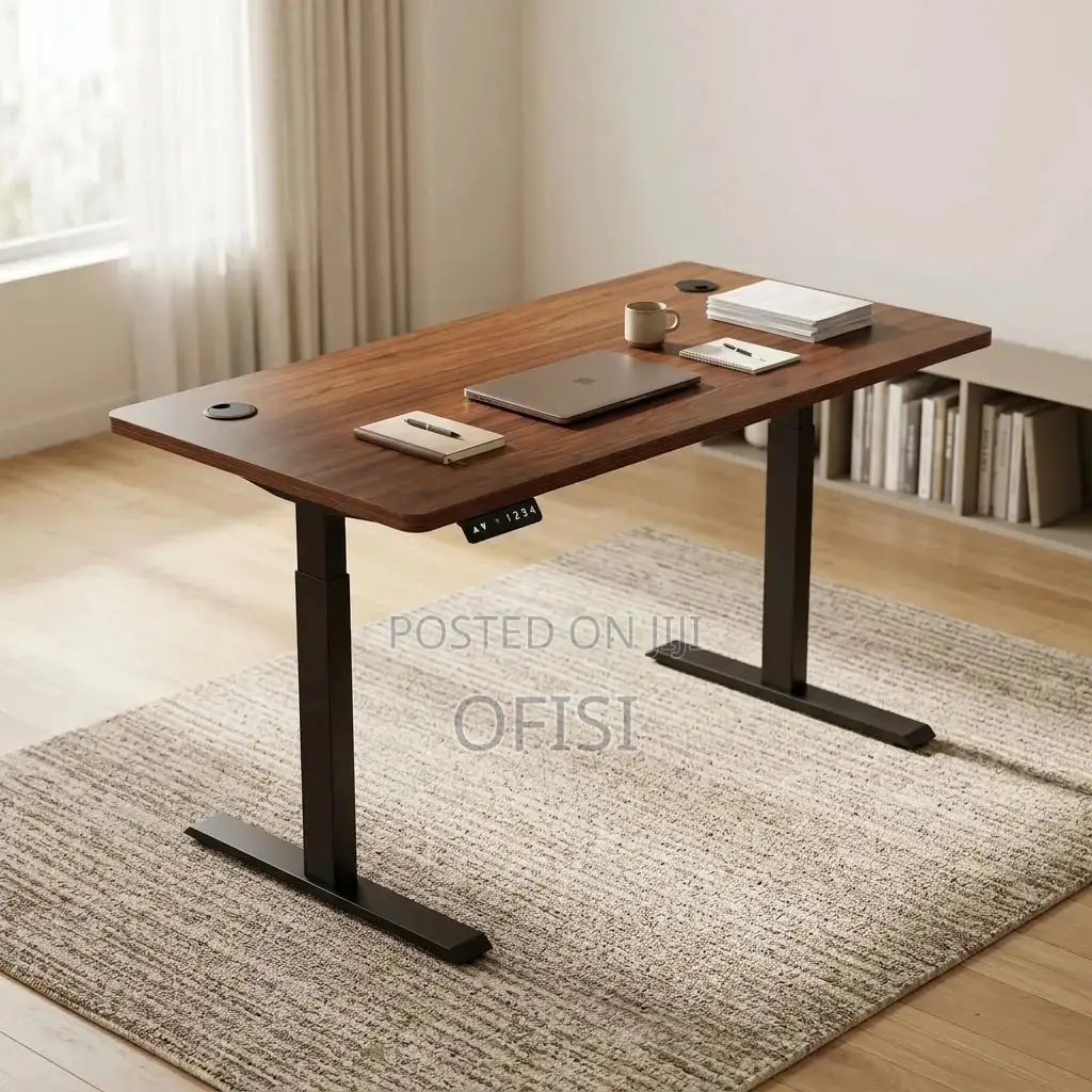 Electric Desk; Electric Height-Adjustable Computer Table